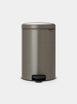 Brabantia NewIcon Pedal Bin 20L Platinum — Homelux Kenya