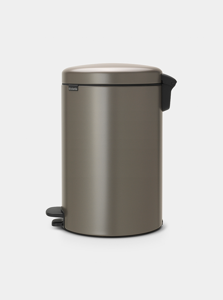 Brabantia NewIcon Pedal Bin 20L Platinum — Homelux Kenya (view 2)