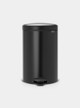 Brabantia NewIcon Pedal Bin 20L Matt Black — Homelux Kenya