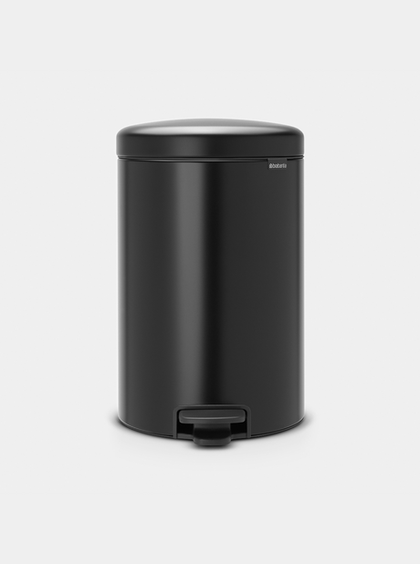 Brabantia NewIcon Pedal Bin 20L Matt Black — Homelux Kenya