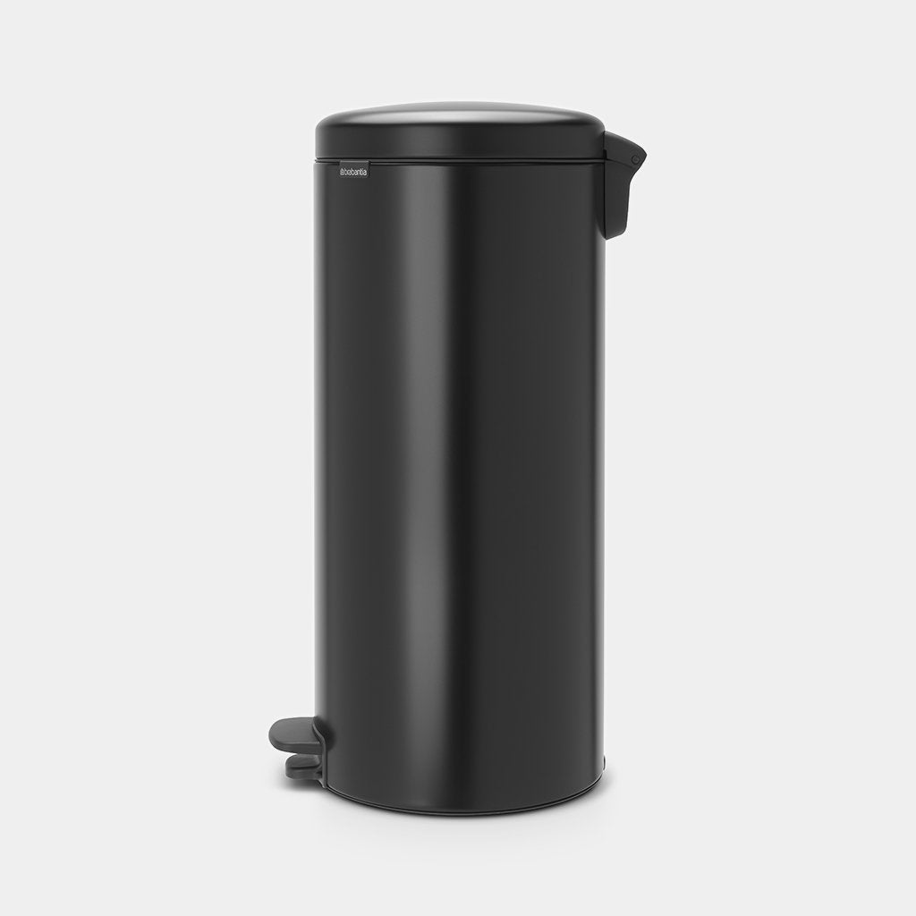 Brabantia NewIcon Pedal Bin 30L Matt Black — Homelux Kenya (view 2)