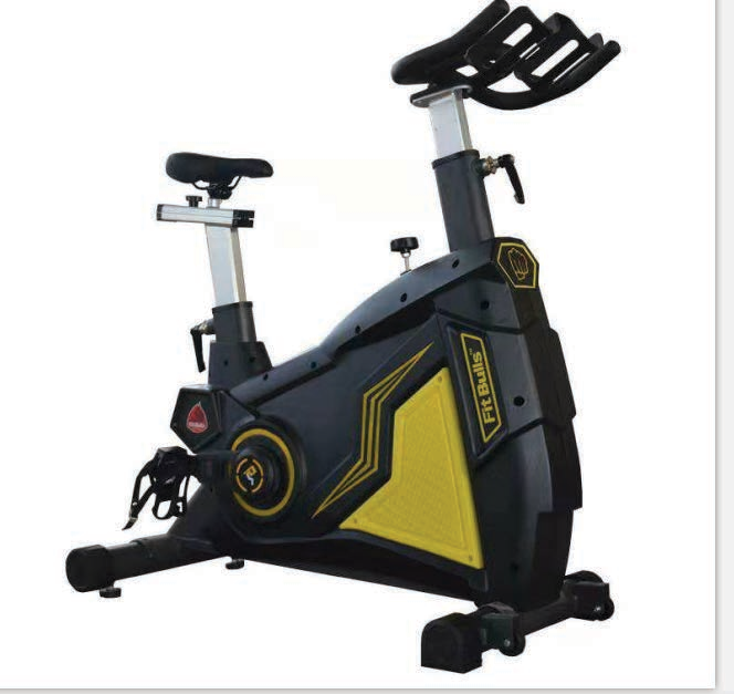 Commercial Spin Bike Indoor Cycling 18kg Flywheel Stationary Exercise Bike Gym Studio 907