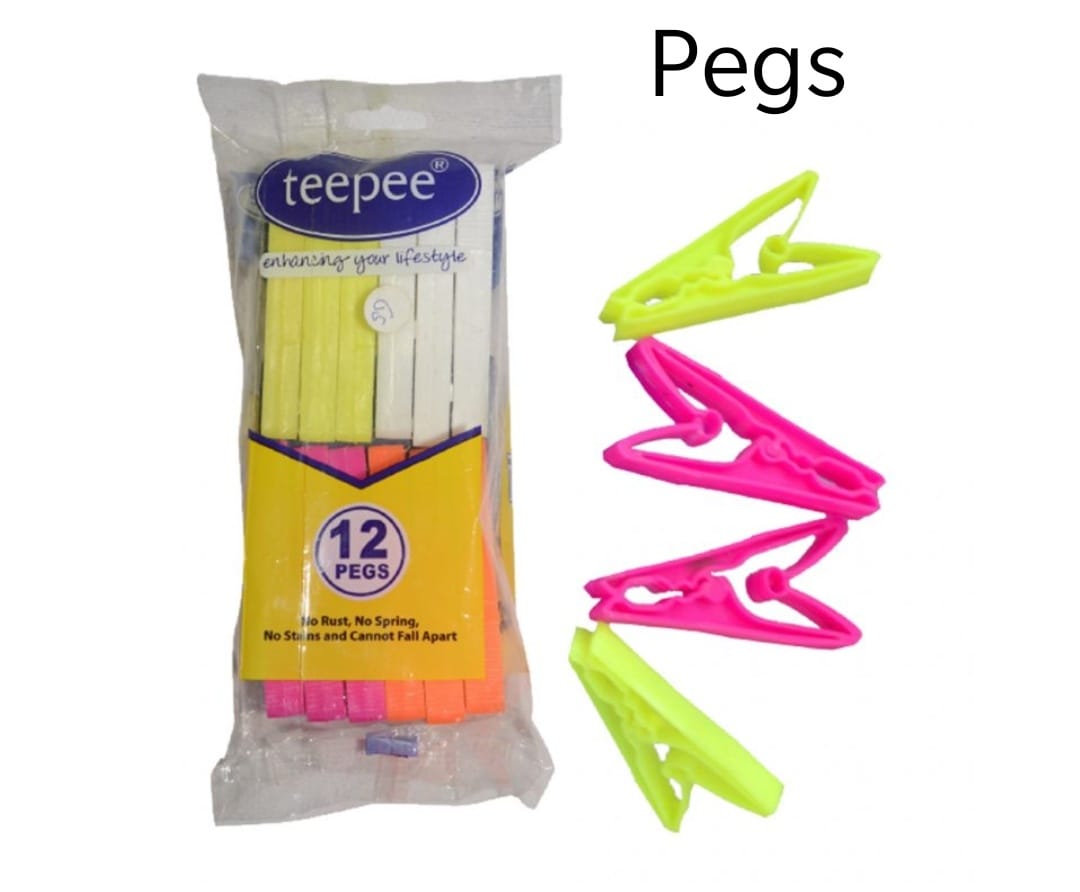 12pcs teepee pegs
