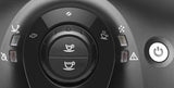 Gaggia Besana bean to cup machine showing the control knob and button interface