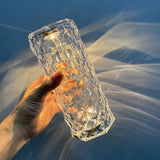 Assorted Rechargeable Crystal Table Lamps