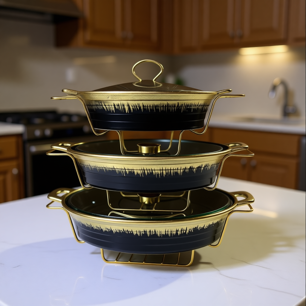 Ceramic Food Warmer Serving Bowl with Lid – Heat Retaining Hot Food Warmer Dish for Stew Rice Vegetables Oven Microwave Safe Ceramic Serving Bowl Set