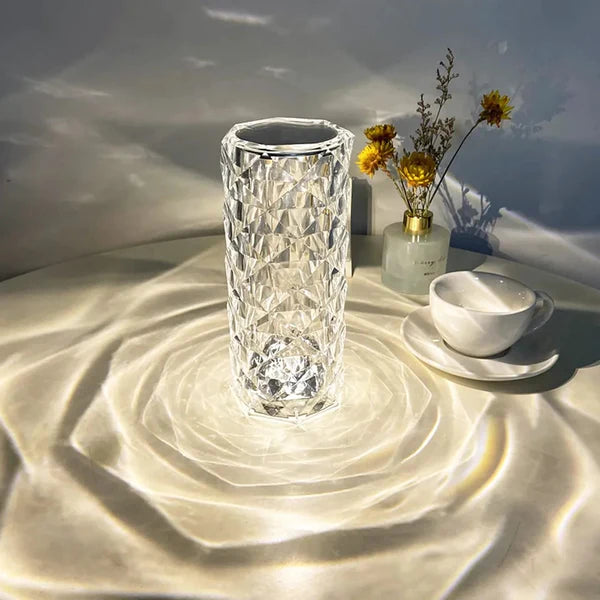 Assorted Rechargeable Crystal Table Lamps