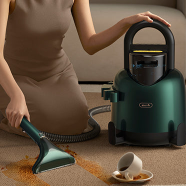 Deerma Sofa & Carpet Steam Cleaner with 10 Brush Heads