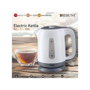 Rebune 1.7L Stainless Steel Electric Kettle