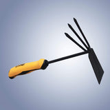 Ingco Gardening Hand Rake 2-in-1 Hand Garden Fork & Hoe
