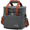 Double Compartment Insulated Lunch bag