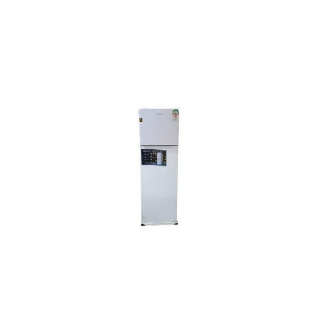 Rebune 136L Double Door Refrigerator (White)