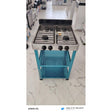 Rebune 4 Burner Standing Gas Cooker with Cabinet