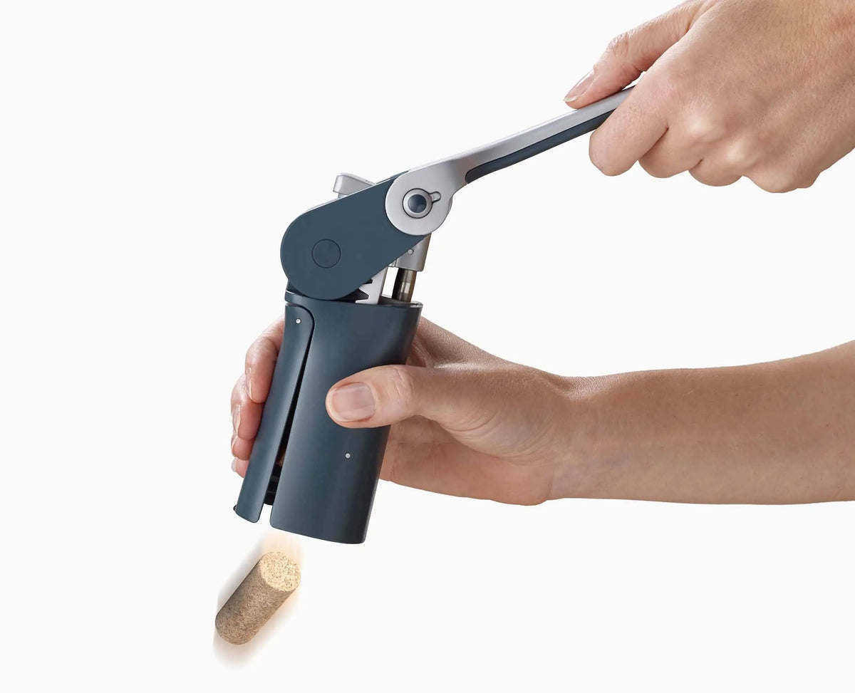 The non-stick screw thread of the BarWise corkscrew shown in detail.