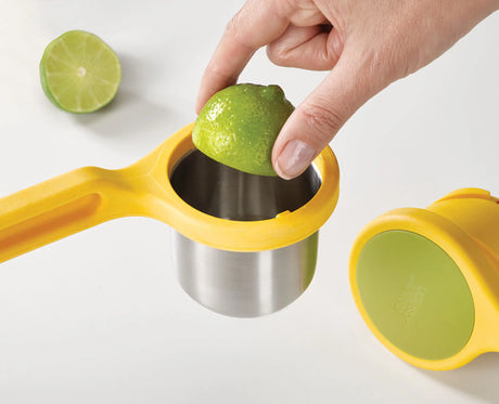 Joseph Joseph Helix citrus juicer in yellow two-piece design separated, Homelux Kenya