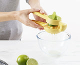The JuiceMax pip and pulp trap being emptied.