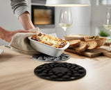 The two Spot-On trivets nested into one another for storage.