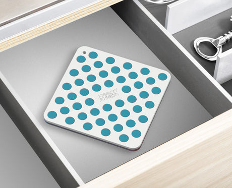 Joseph Joseph Duo silicone trivets set of two in opal and stone nested together for storage, Homelux Kenya