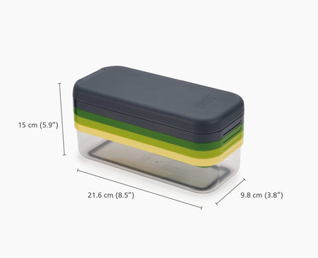 Joseph Joseph Multi-prep Compact dimensions diagram