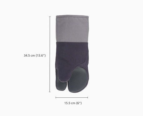 Joseph Joseph Pinch oven gloves dimensions diagram