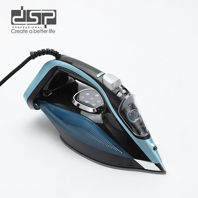 DSP 2400W Steam Iron with Ceramic Soleplate, LED Display & Auto Shut-Off – Heavy Duty Clothes Iron for Kenyan Homes