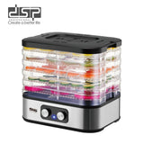 DSP Electric Food Dehydrator 5-Layer Stainless Steel Fruit Dehydrator Dryer with Temperature Control in Kenya