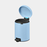 Brabantia NewIcon Pedal Bin 5L Dreamy Blue — Homelux Kenya (view 2)