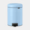 Brabantia NewIcon Pedal Bin 5L Dreamy Blue — Homelux Kenya