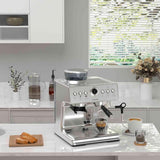 Empstorm® EM-21M Espresso Coffee Machine with Grinder | 20 Bar Semi-Automatic