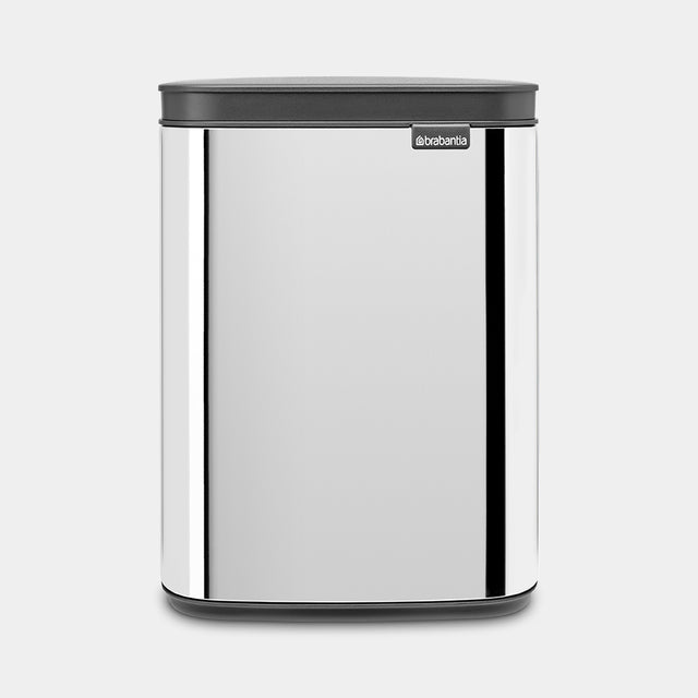 Brabantia Bo Waste Bin 4L Brilliant Steel — Homelux Kenya