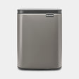 Brabantia Bo Waste Bin 7L Platinum — Homelux Kenya
