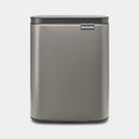 Brabantia Bo Waste Bin 7L Platinum — Homelux Kenya