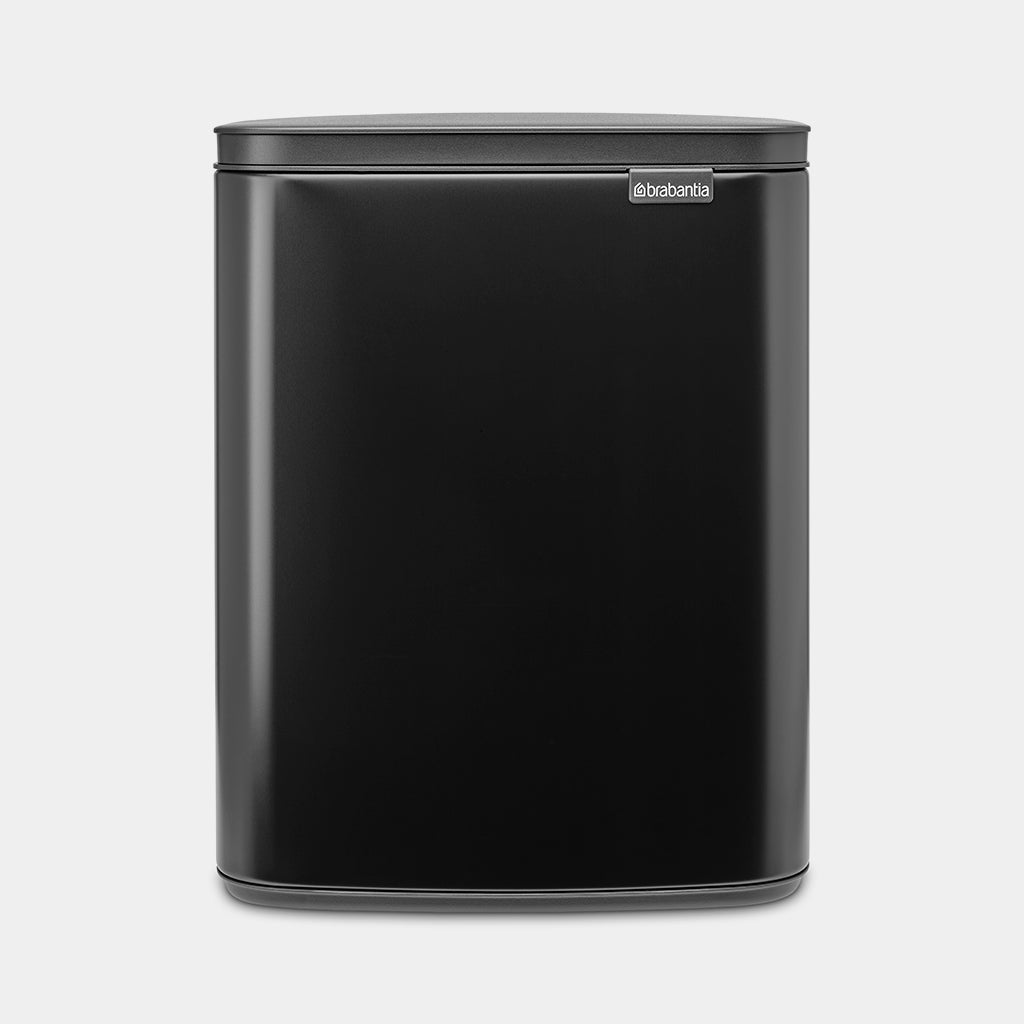 Brabantia Bo Waste Bin 12L Matt Black — Homelux Kenya