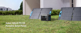Anker 625 Solar Panel 100W charging a power station