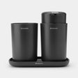 Brabantia ReNew Bathroom Accessory Set of 3 Dark Grey — Homelux Kenya