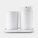 Brabantia ReNew Bathroom Accessory Set of 3 White — Homelux Kenya