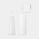 Brabantia ReNew Toilet Accessory Set of 3 White — Homelux Kenya