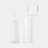 Brabantia ReNew Toilet Accessory Set of 3 White — Homelux Kenya