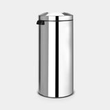 Brabantia FlameGuard Waste Bin 30L Brilliant Steel — Homelux Kenya (view 2)