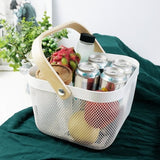 Multipurpose Organizing Mesh Basket Picnic/Fruit Basket-1 Pc
