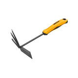 Ingco Gardening Hand Rake 2-in-1 Hand Garden Fork & Hoe