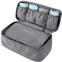 Portable Travel Underwear & Bra Organizer Pouch | Compact Waterproof Packing Case