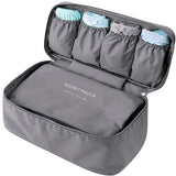 Portable Travel Underwear & Bra Organizer Pouch | Compact Waterproof Packing Case
