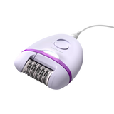 Philips Satinelle Epilator with Opti-Light & 4 Accessories - Removes Hair from the Root as Short as 0.5mm, Washable Head