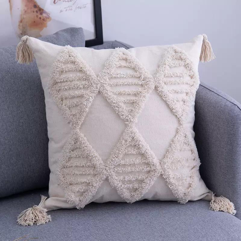 Tassels Moroccan style pillow covers