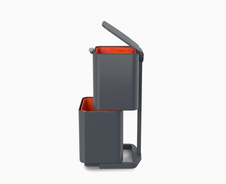 Totem Max 60L bin standing in a fitted kitchen.