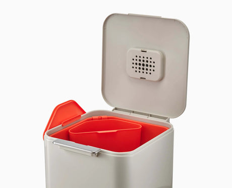 A 20-litre compartment lifted out of the Totem Compact for emptying.