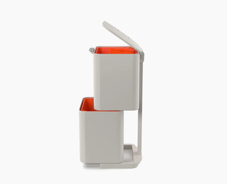 Totem Compact 40L bin in a narrow kitchen space.