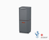 Totem Compact 40L graphite dimensions and capacity overview