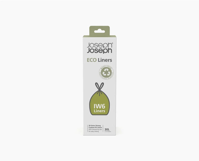 Joseph Joseph IW6 30L bin liners pack of 4 in grey, sold in Kenya by Homelux Kenya